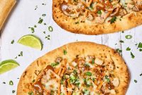 Spicy Thai Chicken Flatbread