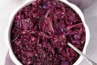 Sweet and Sour Braised Red Cabbage