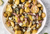 Bold Blue Brussels Sprouts