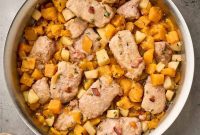 Maple-Thyme Pork, Apple & Squash Harvest
