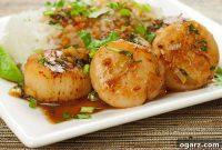 Zesty Thai Chili Orange Scallops