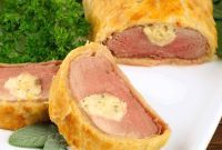 Pork en Croute with Orchard Brandy Glaze