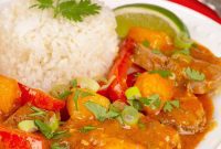 Sweet and Tangy Thai Mango Duck Curry