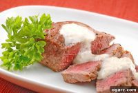 Gorgonzola-Horseradish Seared Filet Mignon