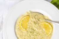 Avgolemono: Velvety Greek Lemon Soup
