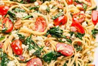 Decadent Blue Cheese Pasta with Crispy Bacon and Sweet Caramelized Onions