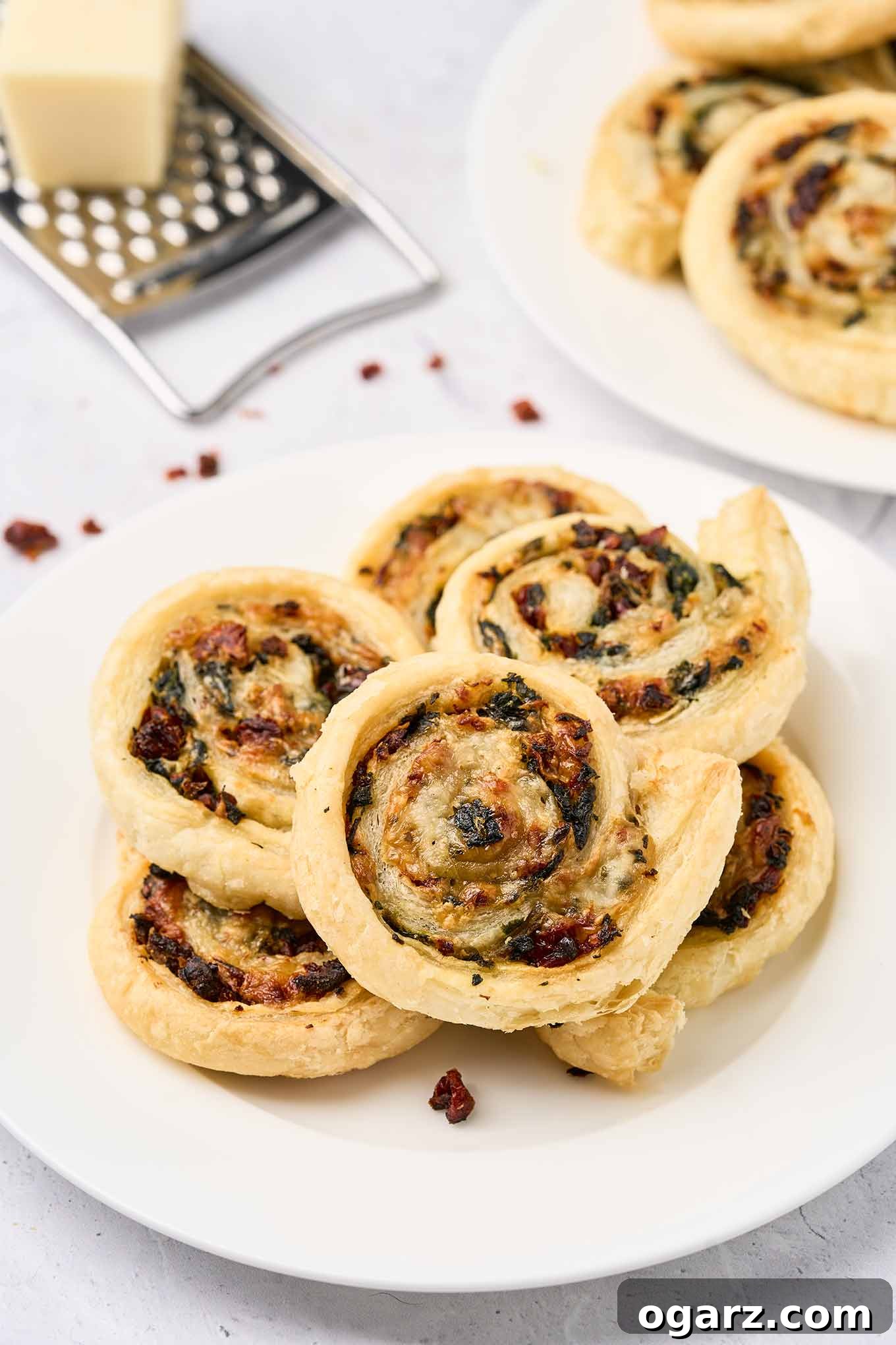 Savory Spinach Swirls
