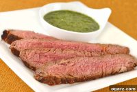 Sweet Umami Steak with Zesty Asian Chimichurri