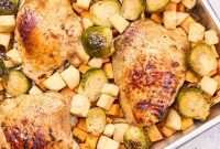 One-Pan Chicken and Seasonal Veggies