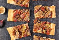 Gourmet Fig, Prosciutto, and Brie Pizza