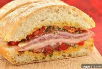 Zesty Mediterranean Muffuletta
