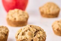 Wholesome Apple Cinnamon Oat Muffins