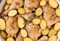 Rustic Slow-Braised Chicken and Potatoes