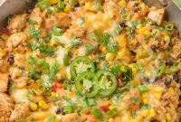 Fiesta Chicken Cauliflower Bowl