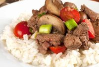 Succulent Garlic Mushroom Tenderloin Morsels