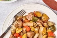 Hearty Sausage, Pepper, and Potato Roast