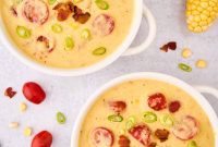 Smoky Bacon & Tomato Corn Chowder
