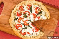 Creamy Ricotta Eggplant Pizzettas