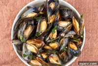 Belgian Ale-Simmered Mussels
