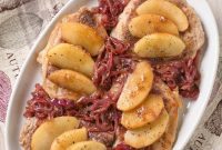 Spiced Pork Chops with Caramelized Apples and Onions
