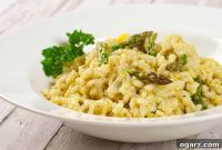 Zesty Asparagus and Lemon Risotto