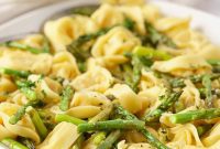 Roasted Asparagus Tortellini Delight
