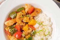 Zesty Pineapple Sweet and Sour Chicken