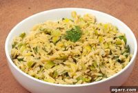 Velvety Leek and Dill Orzo