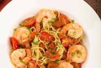Chorizo Shrimp Pasta Fiesta
