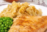 Golden Honey Whiskey Chicken