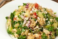Zesty Mediterranean Quinoa Bowl