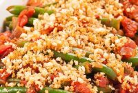 Savory Herbed Green Beans and Tomatoes