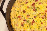 Smoky Bacon and Aged Cheddar Frittata