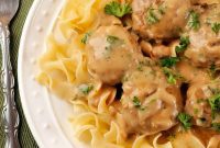 Homestyle Swedish Meatballs