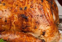 Golden Herb Turkey with a Mayonnaise Glaze