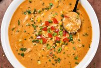 Velvety Chicken Tortilla Soup