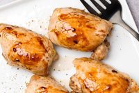 Golden Roasted Boneless Chicken Thighs