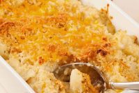 Golden Roasted Cauliflower Gratin