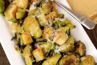 Shaved Brussels Caesar Salad