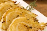 Perfectly Roasted Garlic Herb Cabbage