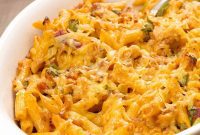 Smoky BBQ Chicken Pasta Bake
