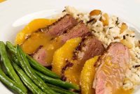 Orange Glazed Duck Breast