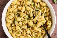 Savory Garlic Butter Pasta Shells