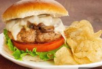 Umami Turkey Mushroom Burgers