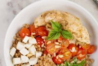 Savory Chicken and Farro Grain Bowl