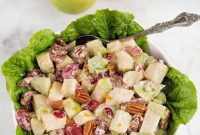 Classic Apple and Walnut Salad