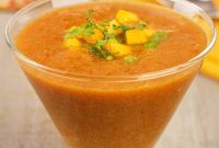 Tropical Mango Gazpacho