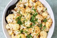Golden Roasted Cauliflower