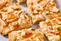 Crab Wonton Pizza