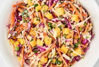 Sunshine Pineapple Slaw